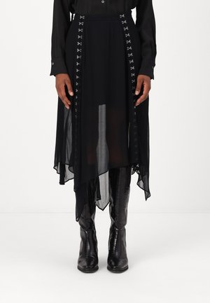 LUNA SKIRT - A-line skjørt - black