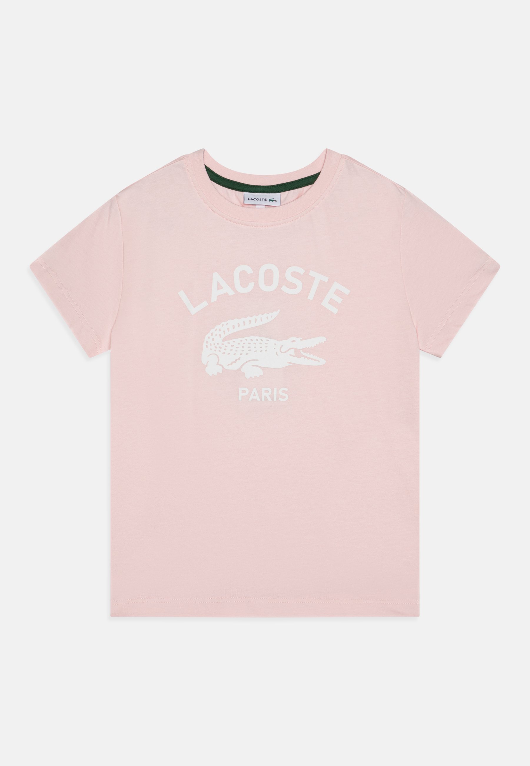 Lacoste UNISEX Camiseta estampada flamingo/rosa claro