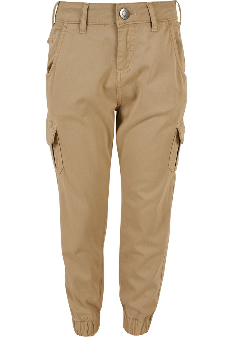 Urban Classics HIGH WAIST Cargo trousers unionbeige/beige