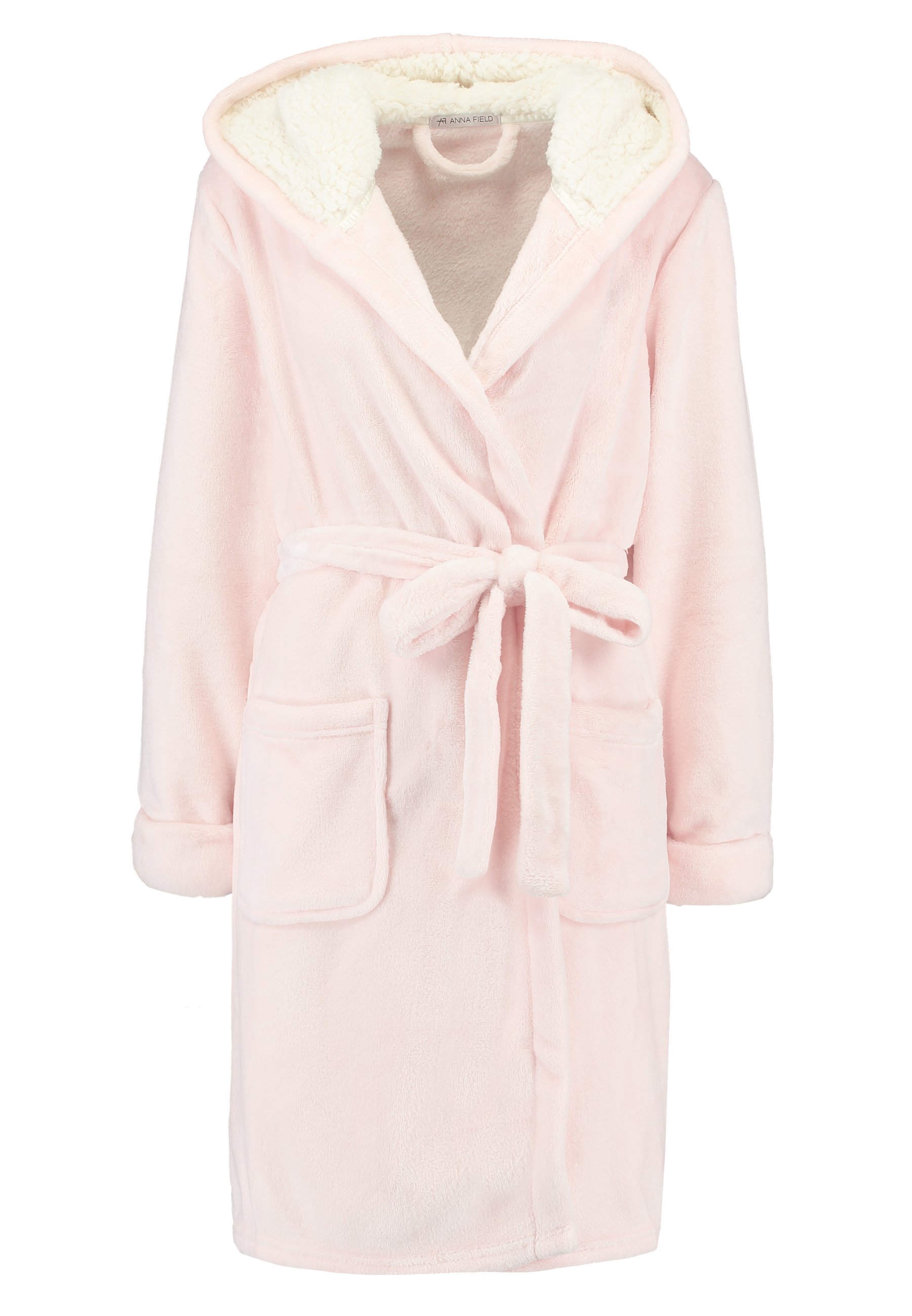 Pink bathrobe