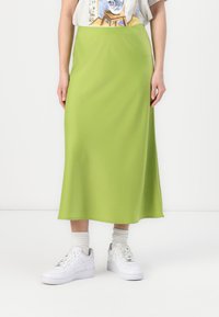 YAS - YASPELLA - A-linjainen hame - dark citron Pienoiskuva 1