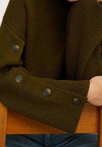 Mango Jersey de punto - khaki