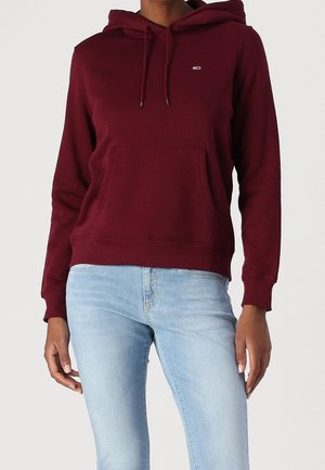 Hættetrøje - bordeaux
