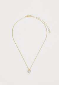 WITH ALL MY HEART PAVE PENDANT - Verižica - clear/two tone