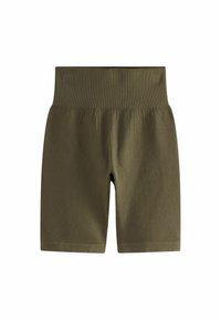 HIGH WAIST - REGULAR FIT - Legingi — bikses - khaki green