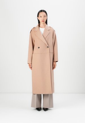 HUGO MELUMA - Classic coat - light/pastel brown