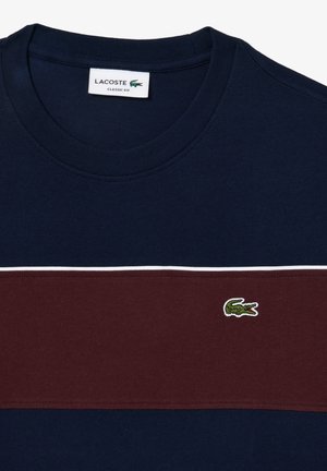 Lacoste Tričko s potlačou - navy blue expresso