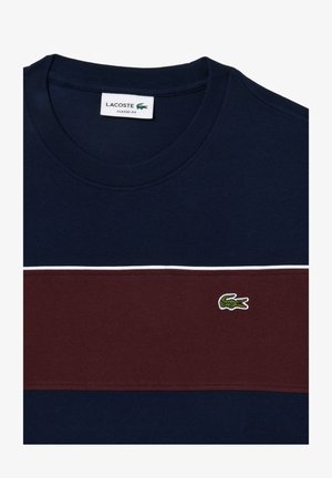 Lacoste Tričko s potlačou - navy blue expresso