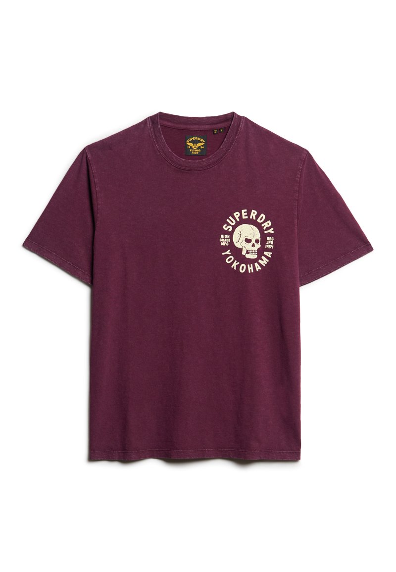 Superdry & Co T-shirt print paars