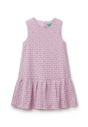 WITH FLOUNCE - Vestido informal - violet
