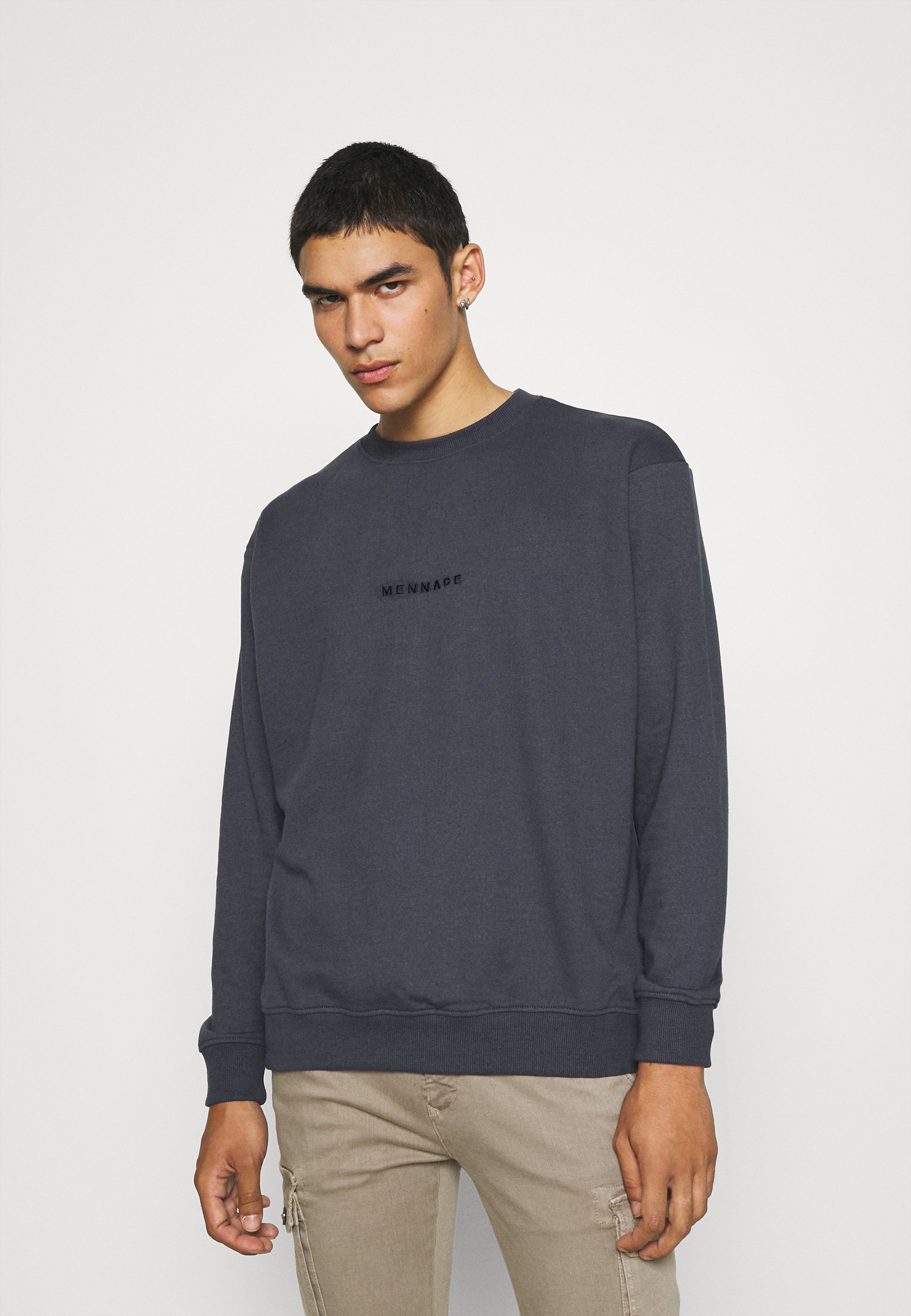 Mennace ESSENTIAL UNISEX - Sudadera - charcoal/negro - Zalando.es