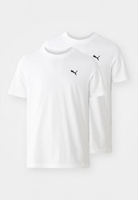 ESS LOGO TEE 2 PACK - Jednoduché tričko - white