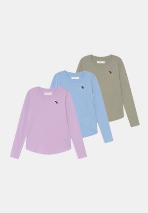 CURVE 3 PACK - Camiseta de manga larga - anthracite/blush/grayed jade