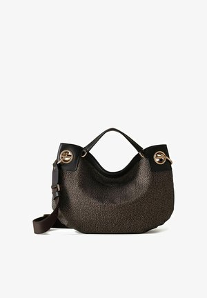 Borbonese, LONDON HOBO BAG MEDIUM - Borsa a mano - catrame