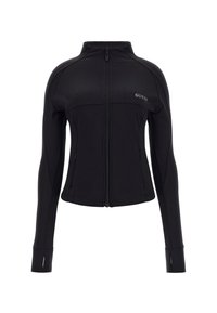 Guess MARIKA LS ZIP ACTIVE - Mikina na zip - schwarz