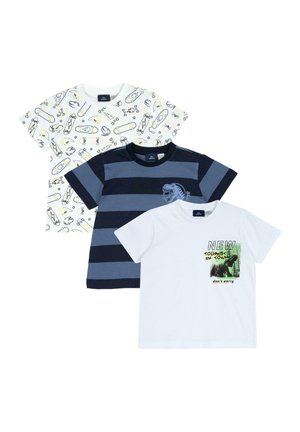 SET 3 PIECES  - T-Shirt print - white