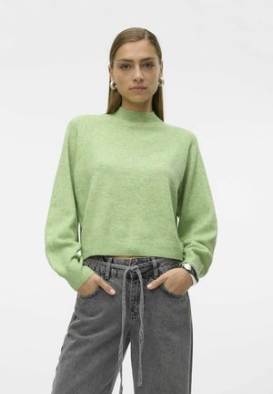 Vero Moda VMLEAF - Pullover - forest shade
