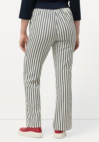 Ulla Popken STRIPE - Broek - navy blue
