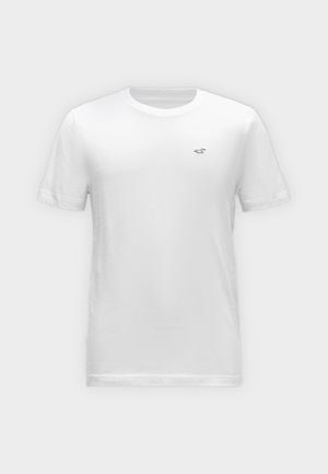 Hollister Co., CONTRAST MUST HAVE TEE - Обикновена тениска - white