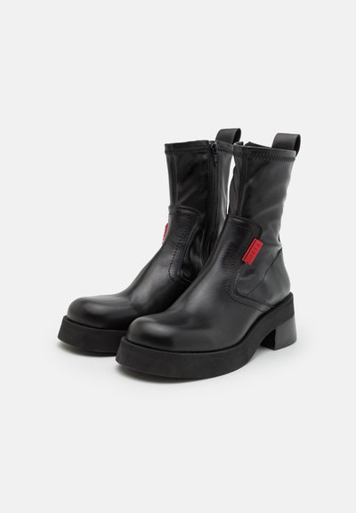 MIISTA OLIANA - Platform ankle boots - black