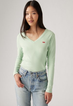 ESSENTIAL - Long sleeved top - cameo green