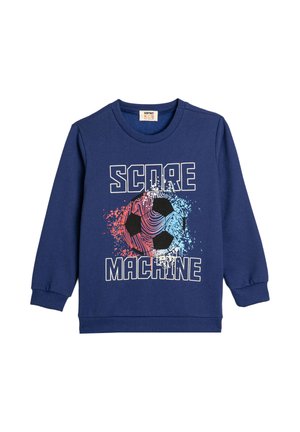LONG SLEEVE CREW NECK PRINTED - Sudadera - dark blue