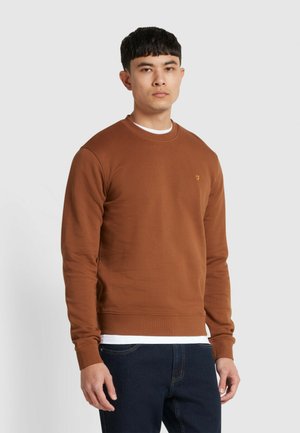 HANBURY CREW NECK - Sweater - golden brown