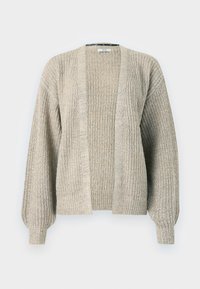 JDYMEGAN OPEN CARDIGAN - Cardigan - cement/black