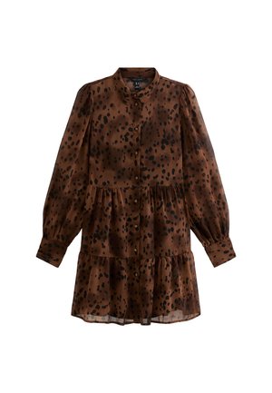 New Look Abito a camicia - brown pattern
