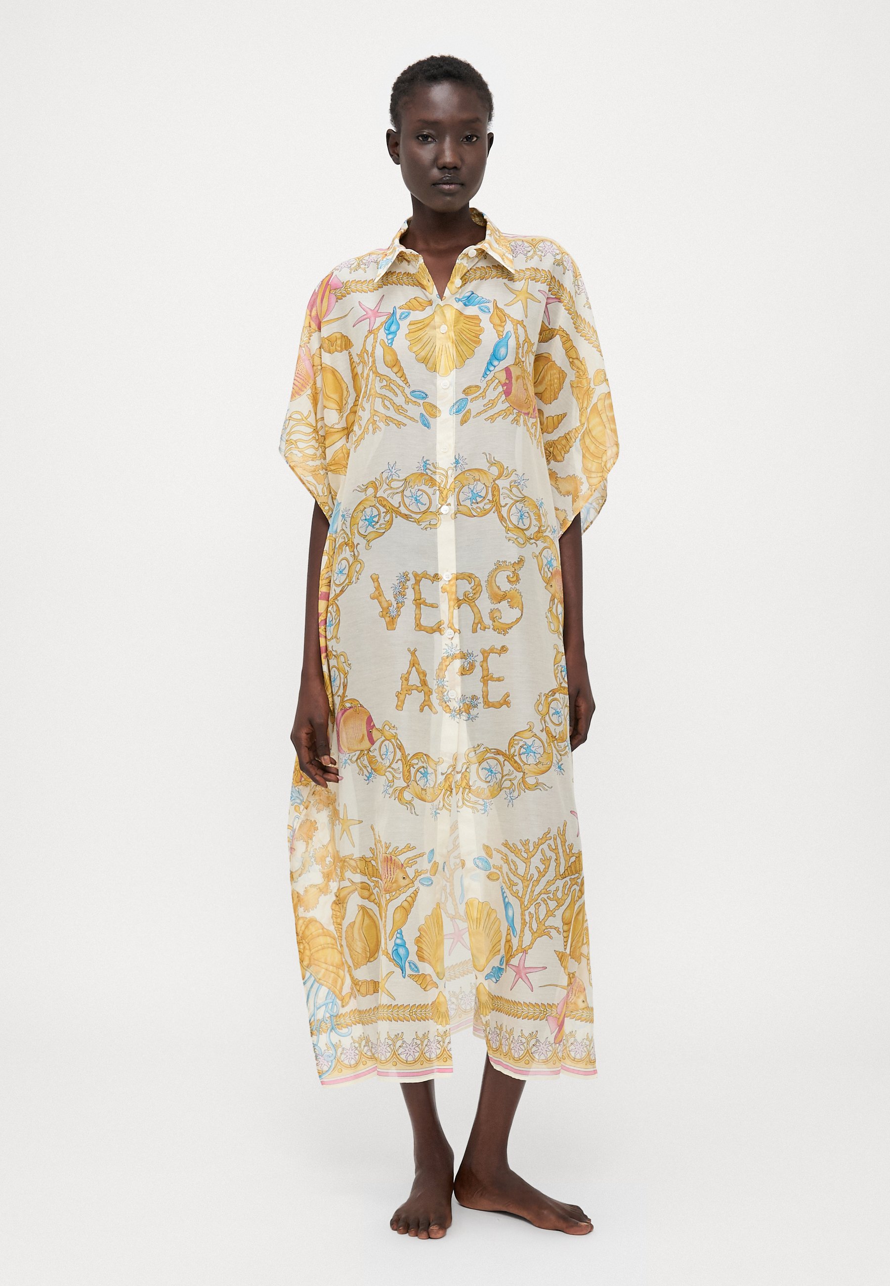 【Sea】Cassandra Print Caftan Cassandra Caftan – Sea, New York
