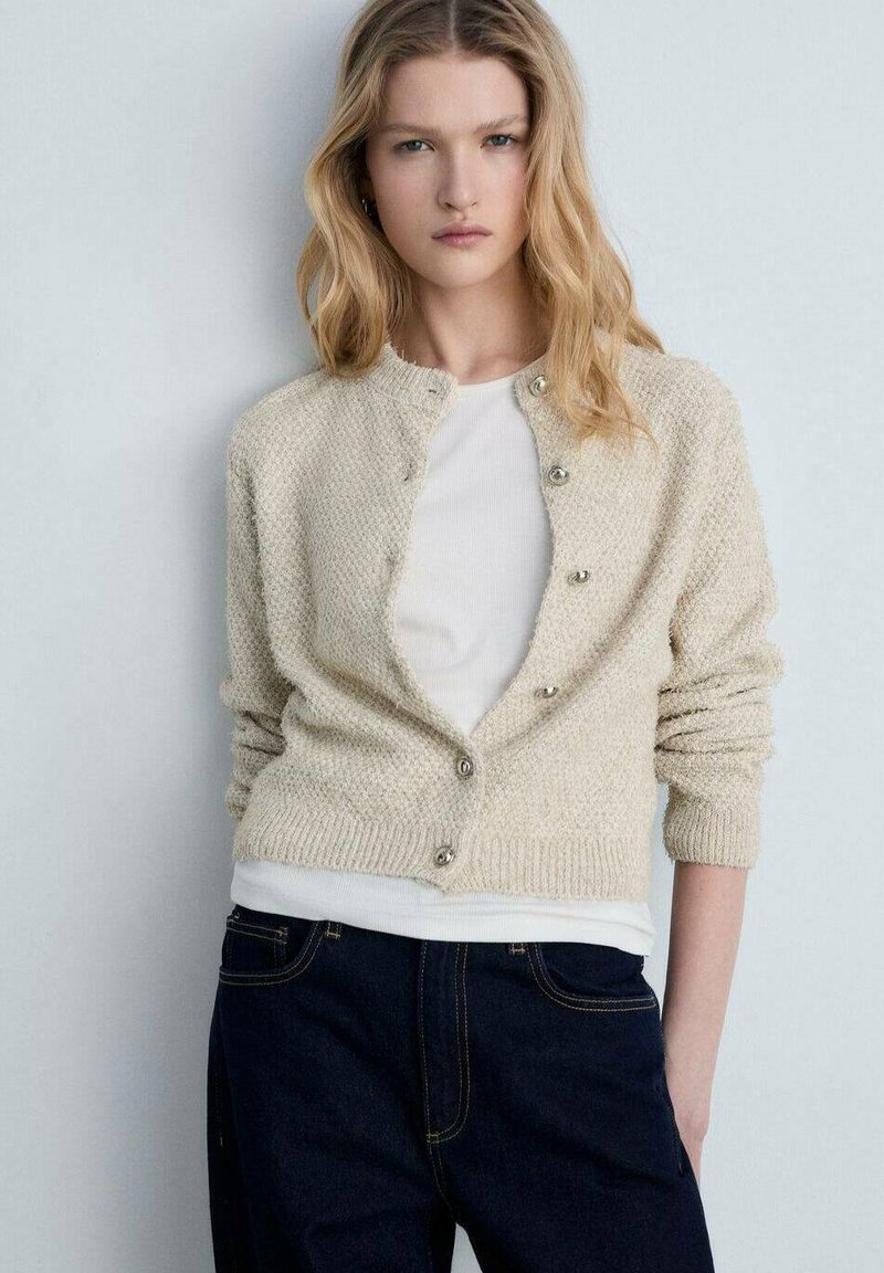 Mango - Gilet - beige, Agrandir