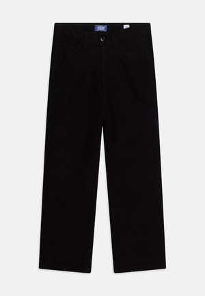 Jack & Jones Junior JPSTALEX JJBARKLEY CARPENTER PANT - Stoffhose - black