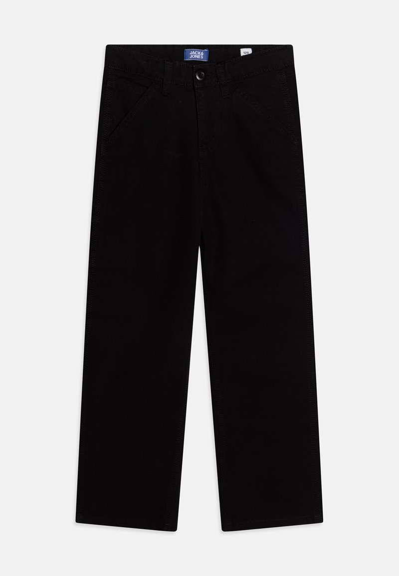 Jack & Jones Junior JPSTALEX JJBARKLEY CARPENTER PANT - Kalhoty - black