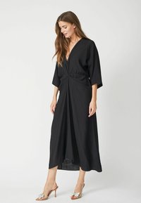 Co´Couture - Heracc Ss Wrap Dress 46094 - 145 - Dark Brown