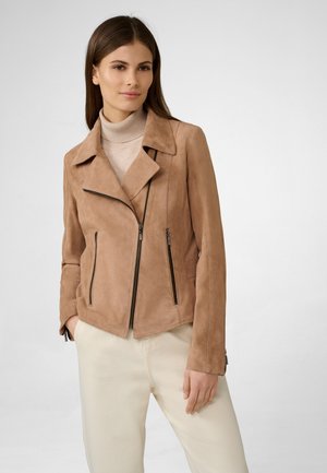 Ricano ABBY - Veste en cuir - sand