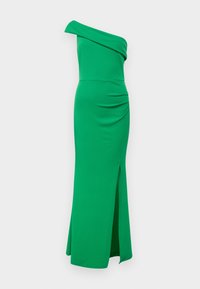 INDIE OFF SHOULDER MAXI - Cocktail dress / Party dress - leaf green
