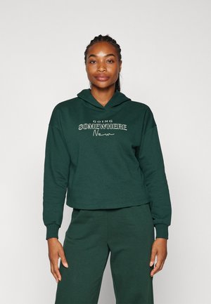 ONPGO HOOD SHORT BRUSH - Hættetrøje - scarab