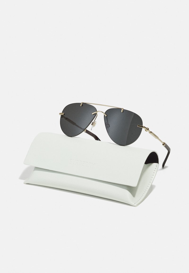 Burberry UNISEX - Sunglasses - light gold-coloured/dark grey  display picture 1