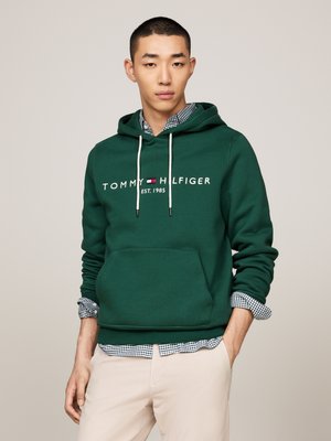 LOGO HOODY - Jersey con capucha - ornamental green