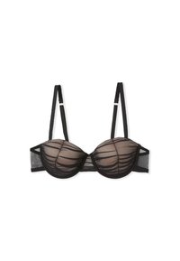 SYMBIOSE - Balconette BH - black