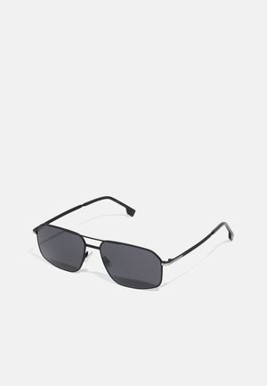 Saulesbrilles - matte black/silver-coloured