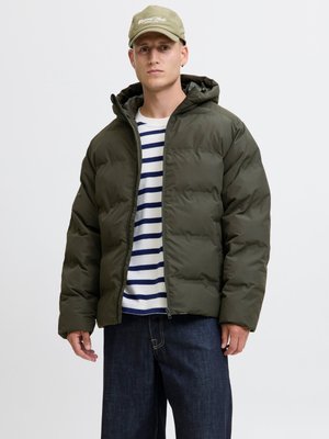 Jack & Jones JJESOHO PUFFER HOOD - Chaqueta de invierno - rosin