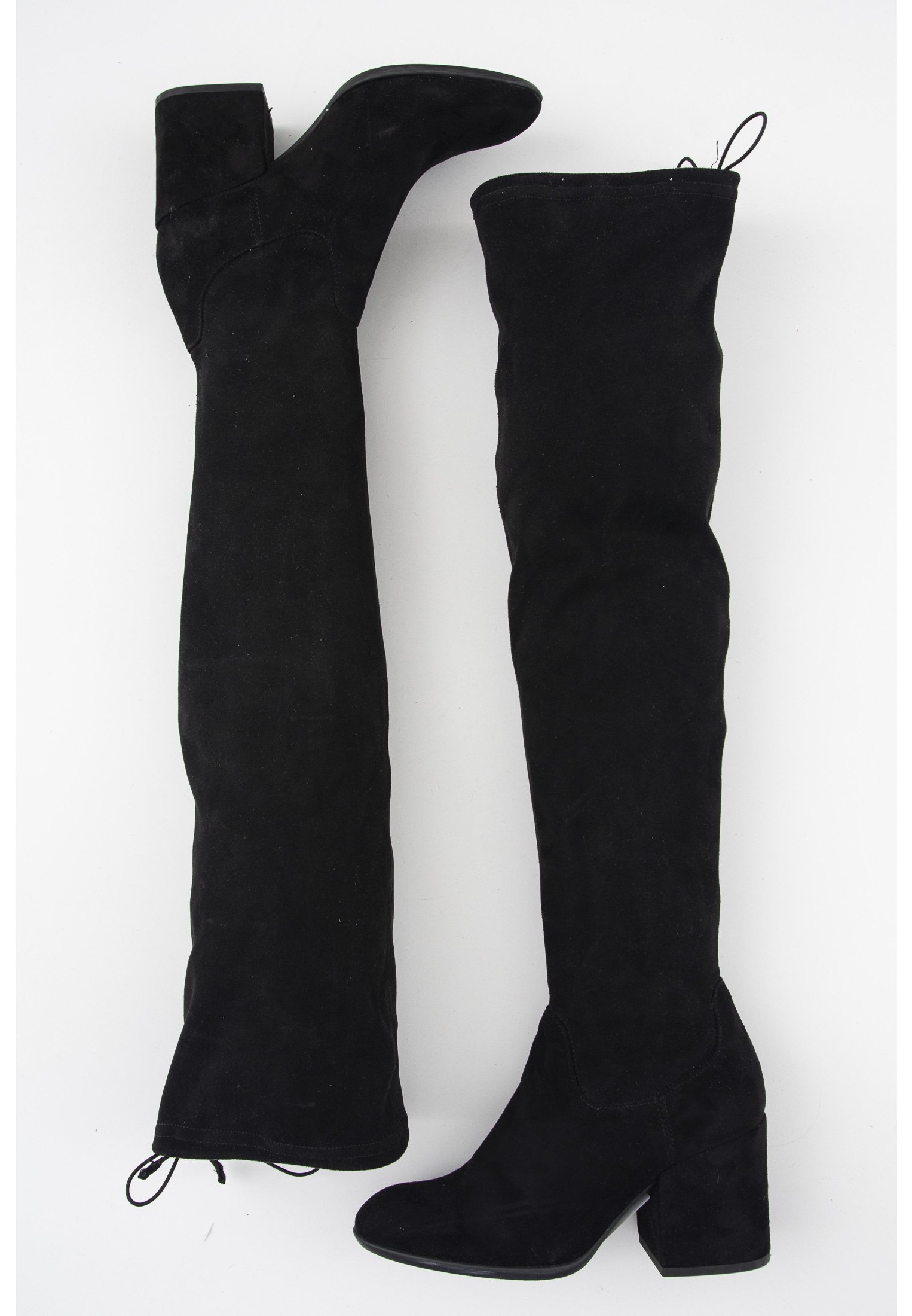 Lamica Overknee laarzen - black/zwart - (Pre-owned) - Zalando.be