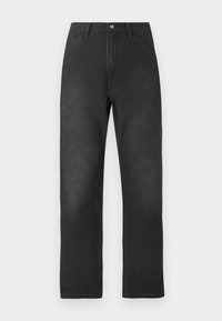568™ LOOSE CARPENTER SHORTS - Wijde jeans - black