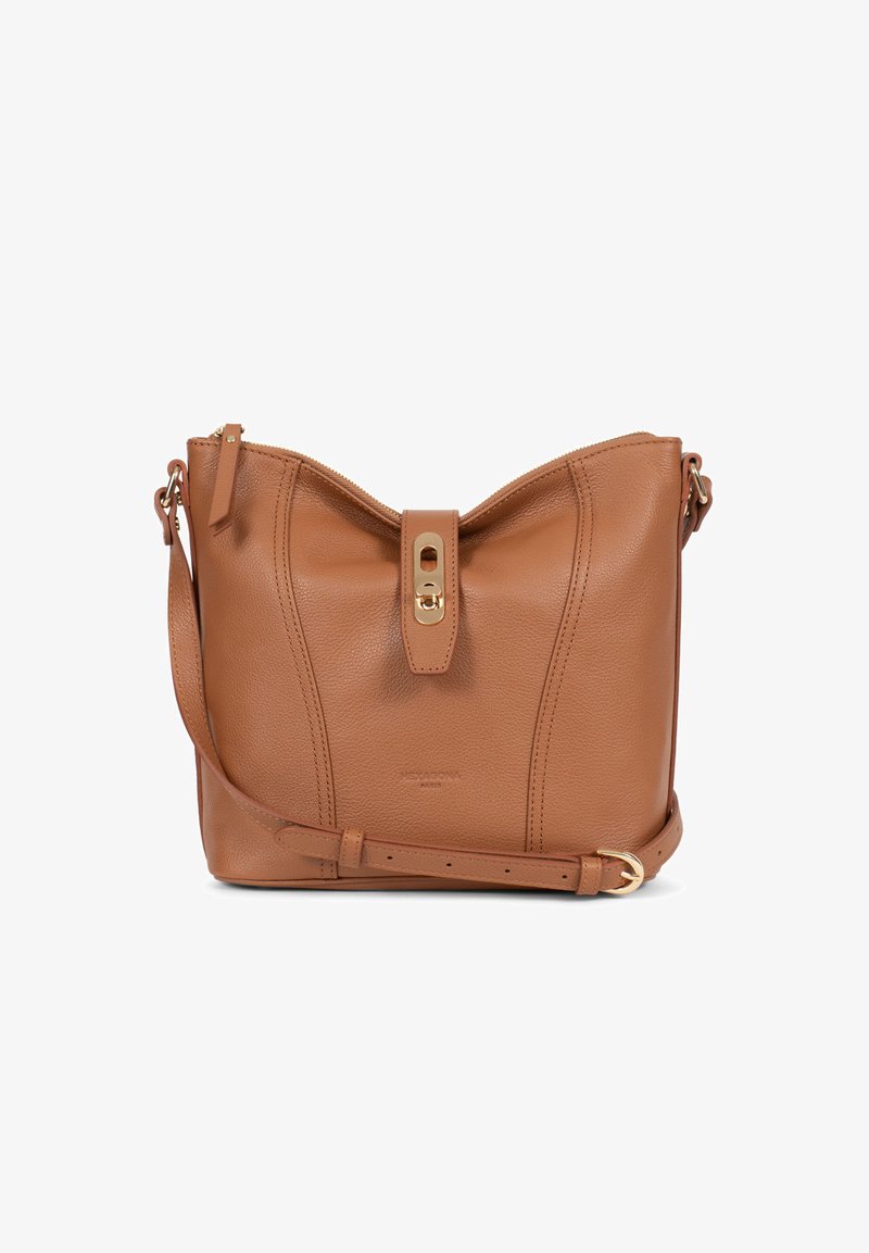 Hexagona Borsa a mano - marron tan
