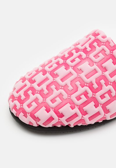 GCDS MONOGRAM UNISEX - Παντόφλες - fucsia