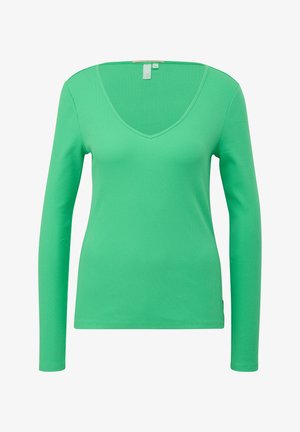 QS AUS STRETCH - Long sleeved top - hellgrün