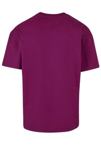 9N1M SENSE STAR - T-shirt med print - aubergine
