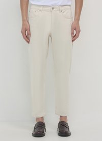 Calliope CROPPED - Pantaloni - ecru