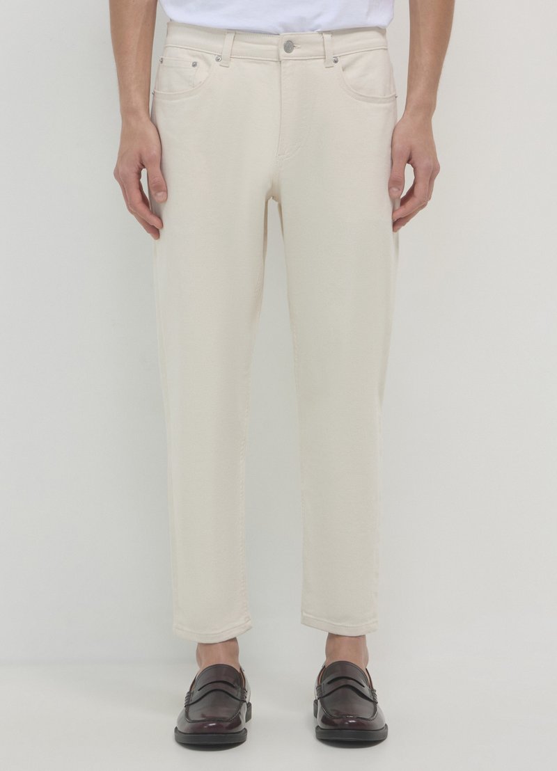 Calliope CROPPED - Pantaloni - ecru